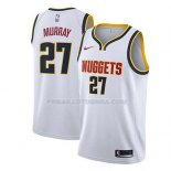 Maillot Denver Nuggets Jamal Murray Association 2018-19 Blanc