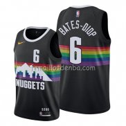 Maillot Denver Nuggets Keita Bates Diop Ville 2019-20 Noir