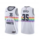 Maillot Denver Nuggets P.j. Dozier Ville Blanc