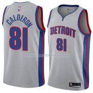 Maillot Detroit Pistons Jose Calderon Statement 2018 Gris