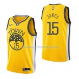 Maillot Golden State Warriors Damian Jones Earned 2018-19 Jaune