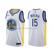 Maillot Golden State Warriors Mychal Mulder Association Blanc