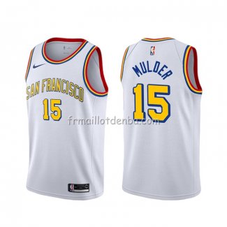 Maillot Golden State Warriors Mychal Mulder Classic Blanc