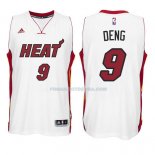 Maillot Basket Miami Heat Deng 9 Blanco