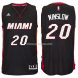 Maillot Basket Miami Heat Winslow 20 Negro