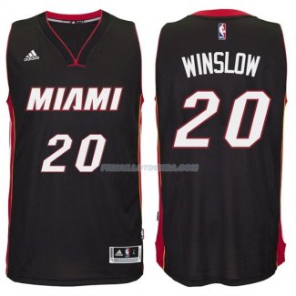 Maillot Basket Miami Heat Winslow 20 Negro