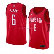 Maillot Houston Rockets Gary Clark Earned 2018-19 Rouge