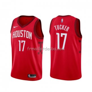 Maillot Houston Rockets P.j. Tucker Statehombret 2017-18 4 Negro