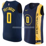 Maillot Indiana Pacers Alex Poythress Ciudad 2018 Bleu