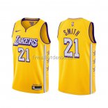 Maillot Los Angeles Lakers J.r. Smith Ville 2020 Jaune