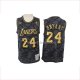 Maillot Los Angeles Lakers Kobe Bryant Hardwood Classics Noir