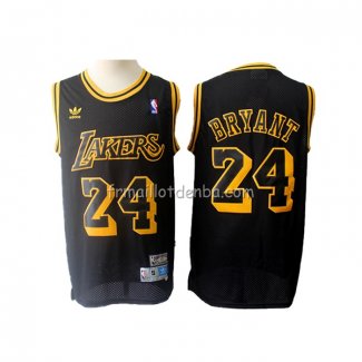 Maillot Los Angeles Lakers Kobe Bryant Retro Noir