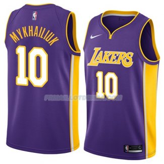 Maillot Los Angeles Lakers Sviatoslav Mykhailiuk Statement 2018 Volet