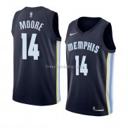 Maillot Memphis Grizzlies Doral Moore Icon 2018 Bleu