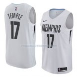 Maillot Memphis Grizzlies Garrett Temple Ciudad 2018 Blanc