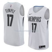 Maillot Memphis Grizzlies Garrett Temple Ciudad 2018 Blanc