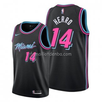 Maillot Miami Heat Tyler Herro Ville 2018-19 Noir