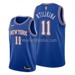 Maillot New York Knicks Frank Ntilikina Statement Bleu