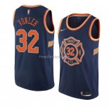 Maillot New York Knicks Noah Vonleh Ville 2018 Bleu