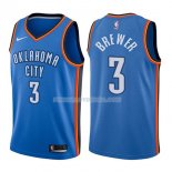 Maillot Oklahoma City Thunder Corey Brewer Icon 2017-18 3 Azul