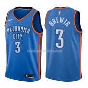 Maillot Oklahoma City Thunder Corey Brewer Icon 2017-18 3 Azul