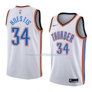 Maillot Oklahoma City Thunder Josh Huestis Association 2018 Blanc