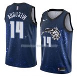 Maillot Orlando Magic D.j. Augustin Ciudad 2018 Bleu