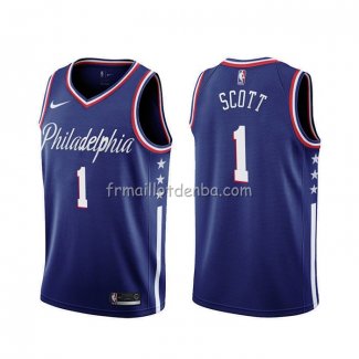 Maillot Philadelphia 76ers Mike Scott Ville 2019-20 Bleu