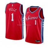 Maillot Philadelphia 76ers Norvel Pelle Statement 2018 Rouge