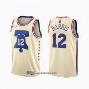 Maillot Philadelphia 76ers Tobias Harris Earned 2020-21 Crema