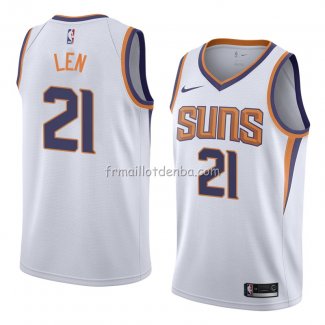 Maillot Phoenix Suns Alex Len Association 2018 Blanc