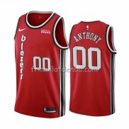 Maillot Portland Trail Blazers Carmelo Anthony Classic Edition Rouge
