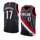 Maillot Portland Trail Blazers Skal Labissiere Icon 2018 Noir