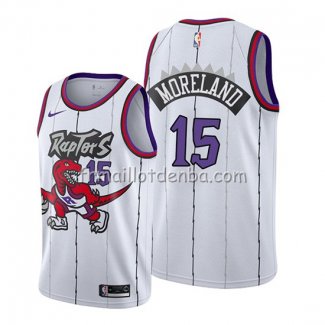 Maillot Tornto Raptors Eric Moreland Classic Edition 2019-20 Blanc