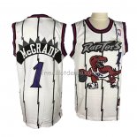 Maillot Tornto Raptors Tracy Mcgrady Retro Blanc