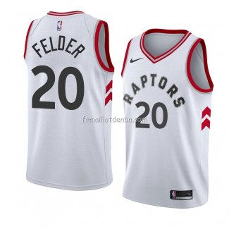 Maillot Toronto Raptors Kay Felder Association 2018 Blanc