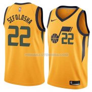 Maillot Utah Jazz Thabo Sefolosha Statement 2018 Jaune