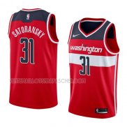 Maillot Washington Wizards Tomas Satoransky Icon 2018 Rouge