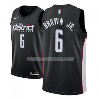 Maillot Washington Wizards Troy Brown Jr. Ciudad 2018-19 Noir