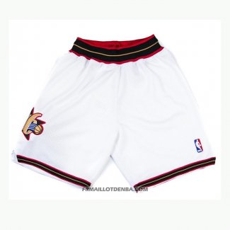 Short Philadelphia 76ers Blanc3